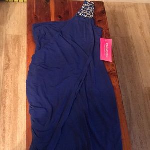 Blue dress